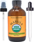PRIME NATURAL Organic Marula Oil 4oz/120ml - USDA Certified, Cold Pressed, Unrefined, Virgin for Face, Body, Hair