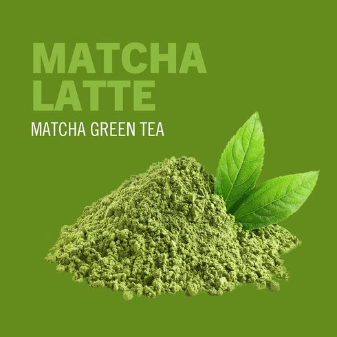 Packets (10 Count) OM MUSHROOM SUPERFOOD Matcha Latte Blend Green Tea Mushroom Powder with Lions Mane, Reishi, Chaga