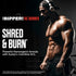 JNX SPORTS The Ripper! Shredding Thermogenic Fat Burner - Blood Orange 30 Servings, Advanced Fast Acting Pre-Workout