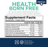 Freeda Super B Complex Vitamin B Supplement - No Folic No PABA, 250 Ct, Kosher for Women & Men