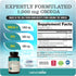 NatureWise Extra-Strength Omega 3 Fish Oil Supplement - 1000mg, 600 EPA & 400 DHA, Vitamin E - 360 Softgels, Lemon