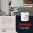 X50 9 4/5 13 2/5, 1100/Roll Cloths, Jumbo Roll, x White