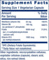 Life Extension Homocysteine Resist, Heart & Brain Cognitive Health Support Supplement, 60 Vegetarian Capsules