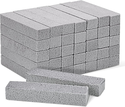 HongWay 36 Pack Pumice Stones - Toilet Cleaning Bowl Stick, Scouring Pad for Toilets, Bathtubs, and Sinks