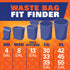 RFPE27744 30Gal - Hefty Easy Flaps LGE Trash Bags