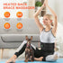 YUANBO 6 Lower Back Heating Pad with Massager for Back Relaxation, Cordless Heated Back Brace Vibration Wrap with Heat