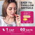 HZZYPLANT 1200 D3 2 Calcium Supplements for Women Softgels, High Absorption Calcium Citrate Supplement Essential