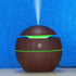 Ultrasonic Aroma Diffuser - Aroma Diffuser Dark Wood for Essential Oil - Aromatherapy Diffusers - Home, Office, Yoga