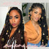 NAISKA 148Pcs Gold Hair Jewelry for Braids, Colorful Crystal Stone Dreadlocks Accessories for Women and Girls