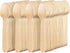 MATANA 100% Natural Disposable Bamboo Wooden Spoons, 5.5" Inch, 200 Pack