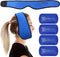 LotFancy Face Ice Pack Wrap with 4 Reusable Hot Cold Therapy Gel Packs for TMJ, Wisdom Teeth, and Facial Surgery Pain