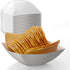 Exquisite Disposable Bowls, Plastic Serving Bowls Pack of 12, 8 Oz Square Salad Bowls for Parties