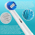 KHBD 16 Pack 4 4 4 4 Replacement Heads for Oral B Braun- Includes Sensitive Brush, Precision Brush, Deep Cleaning
