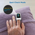 Vibeat Fingertip Pulse Oximeter - Blood Oxygen Saturation Monitor, Portable SPO2 & Pulse Rate Monitor, Batteries