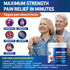 Arthritis Cream Pain Relief 2oz - Powerful Formula for Rapid Relief from Joint, Muscle, and Arthritis Pain