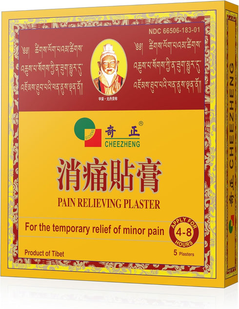 Cheezheng Pain Relieving Plaster, 5 Patches