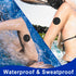 25 Pack Waterproof Adhesive Patches for Libre 1/2/3 Sensors, No Glue Center, Hypoallergenic & Latex Free