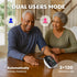 Upper Arm Blood Pressure Monitor with Wide Range Cuff that fits Standard to Large Adult Arms, Large LED Display
