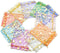 YYaaloa 100PCS Mini Sheer Heart Mixed Organza Bags, 7X9 cm/2.7X3.5 inches Drawstring Gift Bags (Mixed)