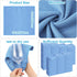 36 Pack 16'' x 16'' Microfiber Cleaning Cloths Cleaning Rags Reusable Wash Rags Microfiber Towels Softer Highly Absorbent Multifunctional Purpose Cleaning for House Kitchen Car Window Dust (Blue) by Meanplan