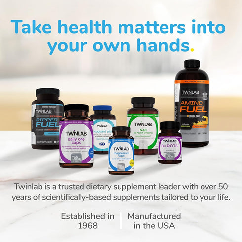 Twinlab B-12 Dots - Energy Production Support Supplements with Vitamin B12-500 mcg, 250 Tablets