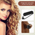 WILLBOND 40 Pieces Satin Hair Rollers - Sponge Curlers for Soft Waves, Flexible Styling for Black Hair