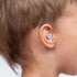 EarPlanes+ Invisible Airplane Travel Ear Protection Clear low-Profile Design (Small, 1, Count)