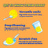 Mommy Scrub Daddy Scrub + Cif Cream All Purpose Cleaner, Original - Cleaning Supplies with Household Cleaning Cream