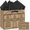 Housewarming Gift Bag Set House Shaped Home Sweet Home Gift Wrap Bag