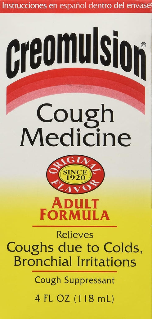 Creomulsion Cough Medicine, 4 Oz