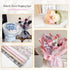Gloreyan 20 Sheets Flower Wrapping Paper with Butterfly, Waterproof Floral Gift Packaging Material for DIY Craft