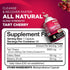 Nutrivein Tart Cherry Capsules 3000mg - 90 Vegan Pills - for Pain Relief,Pain,Muscle Recovery, Flavonoids - Uric Acid Cleanse, Juice Extract Supplement