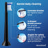 HX6088b 8 Pack demirdental Toothbrush Heads mini Sensitive Compatible with Philips Sonicare Toothbrush Heads - Soft