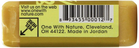 One With Nature Dead Sea Mineral Bar Soap, Lemon Verbena, 7 oz