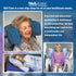 303322 Skil-Care Pelvic Holder, CooLine Mesh, Medium/Large, Breathable Anti-Slip Wheelchair Belt for Comfort and Secure