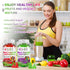 Sugar-Free Fruits and Veggies Gummies Supplement - Multi-Vitamins & Minerals, Immunity & Energy Support