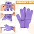 Moukeren 20 Pcs Exfoliating Bath Gloves 9 Colors Shower Scrub Exfoliating Body Bath Gloves Double Sided Bathing Glove for Women Men Spa Massage Skin Shower Bathing Accessories