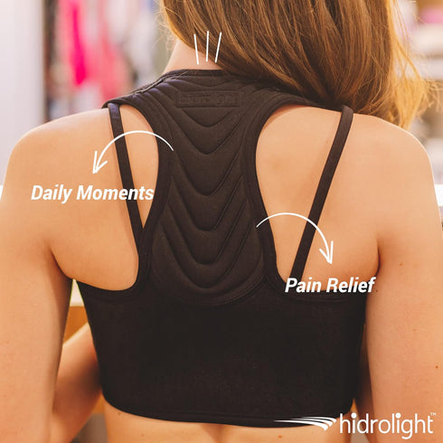 Boost Upper Back Brace - Adjustable Posture Corrector for Pain Relief and Back Support, X-Large Black