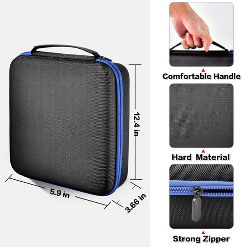 Case for Dremel Versa Power Scrubber Kit Cleaning Tool PC10-07/PC360-5, Grout Brush, Bathroom Shower Scrub, Kitchen &