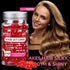 Hussell Hair Treatment Serum - 40 Hair Care Capsules, No Rinse, with Argan, Macadamia & Avocado Oils, Vitamins A, E,