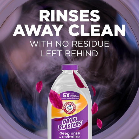 HAMMER 50 oz ARM & Odor Blasters Deep Rinse and Revitalize Fabric Rinse, Laundry Additive, Eliminates Sweat and Musty