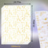 100 Sheets Thank You Tissue Paper Bulk, 14 x 20 Inch for Small Business Packaging and Gift Bags