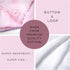 KEEPOZ Hair Towel Wrap - Quick Dry 100% Cotton Super Absorbent Turban Head Wrap for Women, 2 Pcs