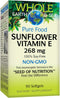 Whole Earth & Sea Sunflower Vitamin E, Whole Food Supplement