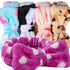 Teenitor Makeup Headbands, Bow Headbands, Spa Headbands for Washing Face, Fluffy Girls Skincare Headbands