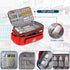 TGCUR Medicine Organizer and Storage Bag Empty, Family First Aid Box, Pill Bottle Organizer Bag for Emergency