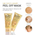 AZURE 24K Gold Firming Peel Off Face Mask, Anti-Aging, Illuminating, with Hyaluronic Acid and Collagen, 150mL