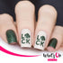 Whats Up Nails - Saint Patrick's Day Nail Vinyl Stencils 4pcs for Nail Art Design (Clover Field, Shamrock, Luck)