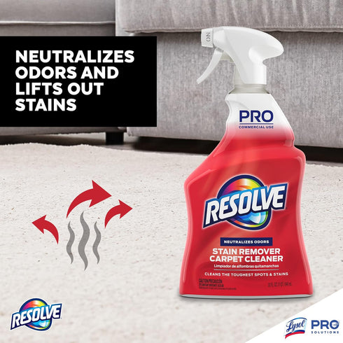 Resolve Professional Strength Spot and Stain Carpet Cleaner, 32 Fl Oz (Pack of 1)
