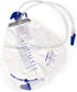 BodyHealt Foley Catheter Bag, Urinary Drainage Bag with Anti-Reflux Chamber, 2000 mL Volume, 48" Drainage Tube